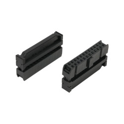 CONNECTOR IDC 24PIN(2x12) 180C BLACK CONNFLY - DS1016-24MANBB CONNECTOR IDC 24PIN(2x12) 180C BLACK CONNFLY - DS1016-24MANBB