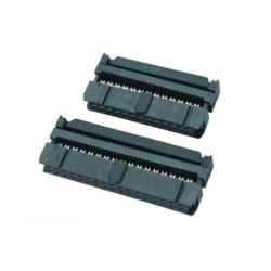 CONNECTOR IDC 40PIN (2x20) BLACK CONNFLY - DS1016-40MANBB