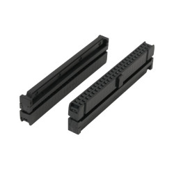 CONNECTOR IDC 50PIN(2x25) BLACK CONNFLY - DS1016-50MANBB