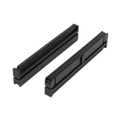 CONNECTOR IDC 60PIN (2x30) 180C BLACK - DS1016-60MANBB