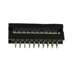 CONNECTOR DIP 2.54MM 20PIN PLUG PITCH CONNFLY - DS1018-202BX