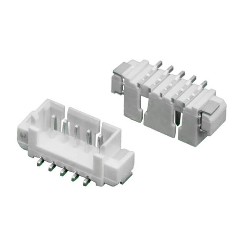 CON.T.B.1.25MM 5PIN(1X5) SMT V/T MALE WHITE CONNFL - DS1020-03-05MVT1-R