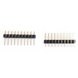 PIN HEADER 10PIN(1x10) 2.54mm THT V/T - DS1021-1X10SF11-B