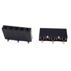 FEMALE HEADER 5PIN(1x5) 2.54mm SMT V/T TRAY - DS1023-10-1X5B81XTX FEMALE HEADER 5PIN(1x5) 2.54mm SMT V/T TRAY - DS1023-10-1X5B81XTX