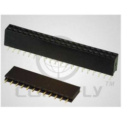 FEMALE HEADER 12PIN(2X6) 2.54mm THT V/T TRAY - DS1023-2X6SF11