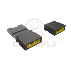 JUMPER 2PIN 1.27MM CLOSED 3.00MM BLACK CONNFLY - DS1028-02-2BBF1 JUMPER 2PIN 1.27MM CLOSED 3.00MM BLACK CONNFLY - DS1028-02-2BBF1