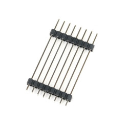 PIN HEADER 8PIN(1X8) 2.54mm THT V/T - DS1029-01-1X8P8BVA23