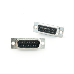 CONNECTOR DSUB 15PIN SOLDER TYPE 180C MALE - DS1033-15MBNSISS CONNECTOR DSUB 15PIN SOLDER TYPE 180C MALE - DS1033-15MBNSISS