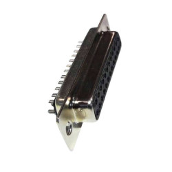 CONNECTOR DSUB 25PIN SOLDER TYPE 180C FEMALE - DS1033-25FBN6SS