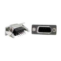 CONNECTOR DSUB 9PIN 180C PCB TYPE FEMALE - DS1034-01-09FBTSI3X