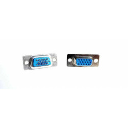 CONNECTOR DSUB 15PIN SOLDER TYPE 180C FEMALE BLUE - DS1035-15FUNSISS CONNECTOR DSUB 15PIN SOLDER TYPE 180C FEMALE BLUE - DS1035-15FUNSISS