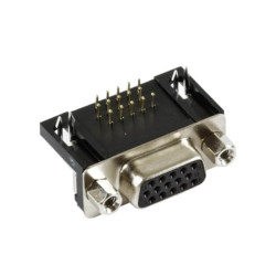 CONNECTOR 15PIN DSUB RIGHT ANGLE TYPE FEMALE - DS1038-15FBNSIA74