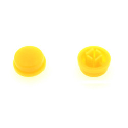 SWITCH COVER YELLOW ROUND - DS1042-02-C-Y