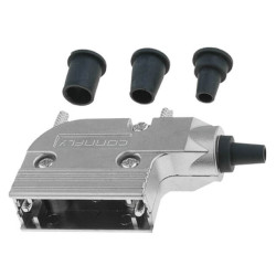 DSUB 9PIN KAPAK (HOODS) 90C CONNFLY - DS1047-01-09M1
