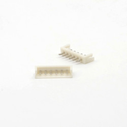 CON.T.B.2.50MM 6PIN(1X6) THT V/T MALE WHITE CONNFL - DS1069-01-06MVW6 CON.T.B.2.50MM 6PIN(1X6) THT V/T MALE WHITE CONNFL - DS1069-01-06MVW6