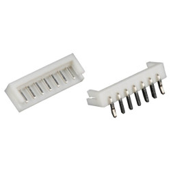 CON.T.B.2.50MM 7PIN(1X7) THT R/A MALE WHITE CONNFL - DS1069-01-07MRW6 CON.T.B.2.50MM 7PIN(1X7) THT R/A MALE WHITE CONNFL - DS1069-01-07MRW6