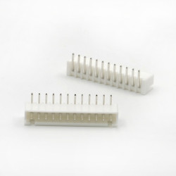 CON.T.B.2.50MM 12PIN(1X12) THT R/A MALE WHITE - DS1069-12MRW6XB