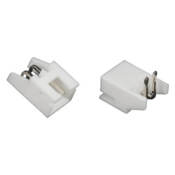 CON.T.B.2.50MM 2P 90C MALE WHITE CONNFLY - DS1069-2MRW6SA CON.T.B.2.50MM 2P 90C MALE WHITE CONNFLY - DS1069-2MRW6SA