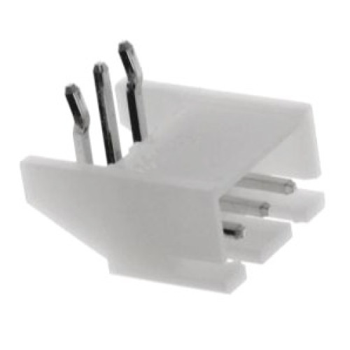 CON.T.B.2.50MM 3P 90C MALE WHITE CONNFLY - DS1069-3MRW6SA