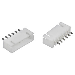 CON.T.B.2.50MM 6P 180C MALE WHITE CONNFLY - DS1069-6MVW6X CON.T.B.2.50MM 6P 180C MALE WHITE CONNFLY - DS1069-6MVW6X