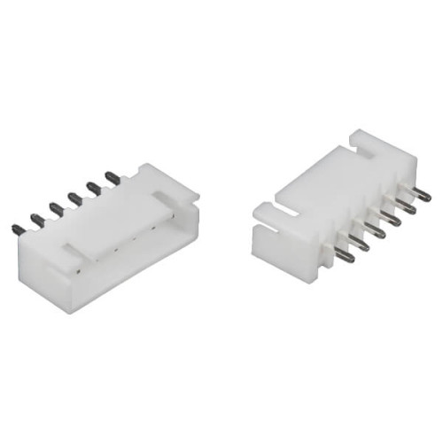 CON.T.B.2.50MM 6P 180C MALE WHITE CONNFLY - DS1069-6MVW6X CON.T.B.2.50MM 6P 180C MALE WHITE CONNFLY - DS1069-6MVW6X