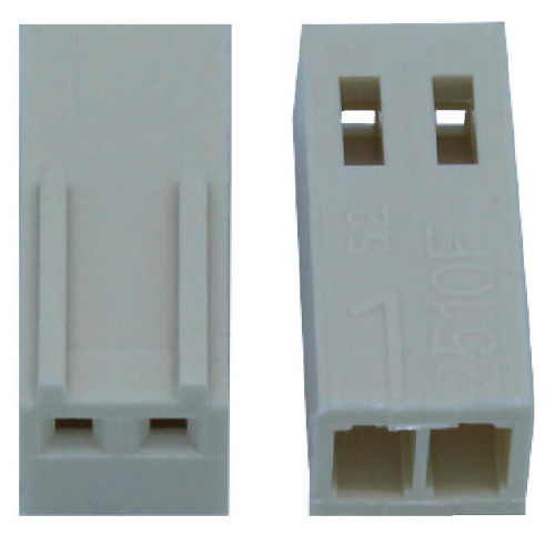 CON.T.B.2.54MM 2P FEMALE IVORY CONNFLY - DS1070-SCV02 CON.T.B.2.54MM 2P FEMALE IVORY CONNFLY - DS1070-SCV02