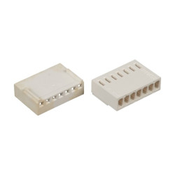 CON.T.B.2.54MM 7PIN(1X7) FEMALE IVORY CONNFLY - DS1070-SCV07