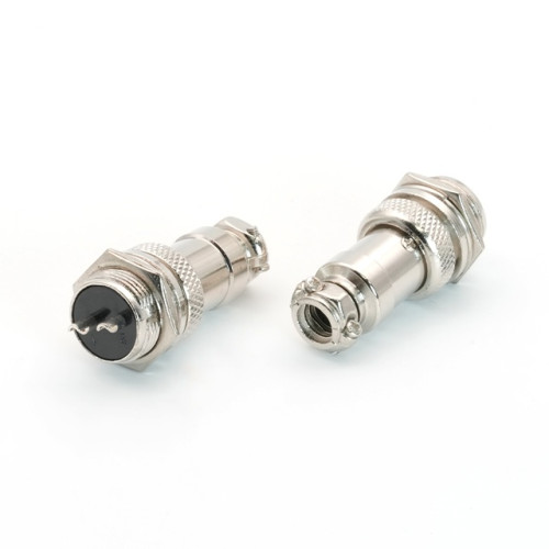 CONNECTOR MICRO JACK 2PIN MALE&FEMALE METAL - DS1110-02B6