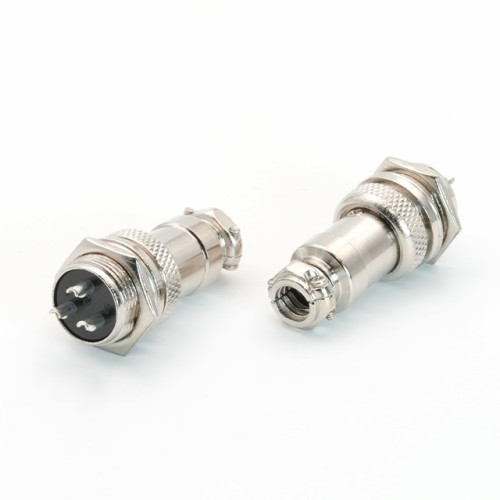 CONNECTOR MICRO JACK 3PIN MALE&FEMALE METAL - DS1110-03B6