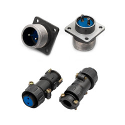 CONNECTOR MICRO JACK 2PIN MALE&FEMALE BLACK CONNF - DS1110-08-02LYP CONNECTOR MICRO JACK 2PIN MALE&FEMALE BLACK CONNF - DS1110-08-02LYP