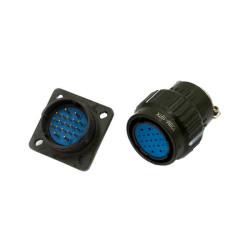 CONNECTOR MICRO JACK 19PIN MALE&FEMALE BLACK CONNF - DS1110-10-19L8P1 CONNECTOR MICRO JACK 19PIN MALE&FEMALE BLACK CONNF - DS1110-10-19L8P1