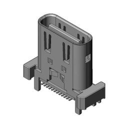 CONN RCPT USB3.1 TYPEC 24POS SMD - DX07S024WJ3R400 CONN RCPT USB3.1 TYPEC 24POS SMD - DX07S024WJ3R400