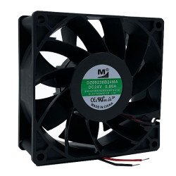 FAN 92x92x38MM 24V 0.49A 19.2W 5000RPM