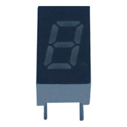 LED DISPLAY 7 SEGMENT 1DIGIT 8MM (+) RED - E1-1032-AUR-1-CT