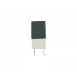 LED DISPLAY 7 SEGMENT 1DIGIT 9.1MM (+) RED - E1-1036-AUR-1-CT