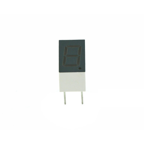 LED DISPLAY 7 SEGMENT 1DIGIT 9.1MM (+) RED - E1-1036-AUR-1-CT