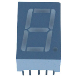 LED DISPLAY 7 SEGMENT 1DIGIT 14.2MM (+) RED - E1-1056AUR1-CT
