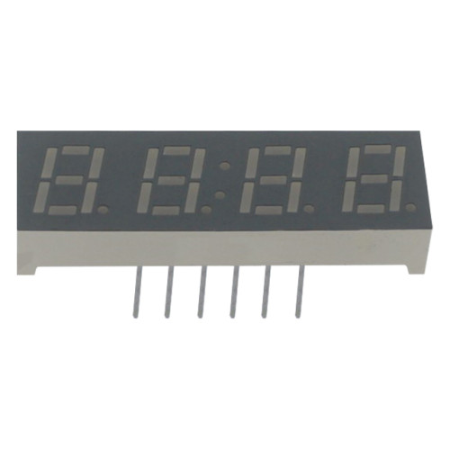 LED DISPLAY 7 SEGMENT 4DIGIT 7MM (-) RED - E1-4028-CUR-1-CT