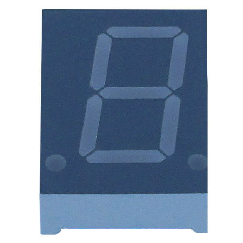 LED DISPLAY 7 SEGMENT 1DIGIT 20.4MM (+) RED - E2-1080-AUR-1-CT
