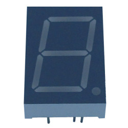 LED DISPLAY 7 SEGMENT 1DIGIT 25.4MM (-) RED - E2-1100-CUR-1-CT