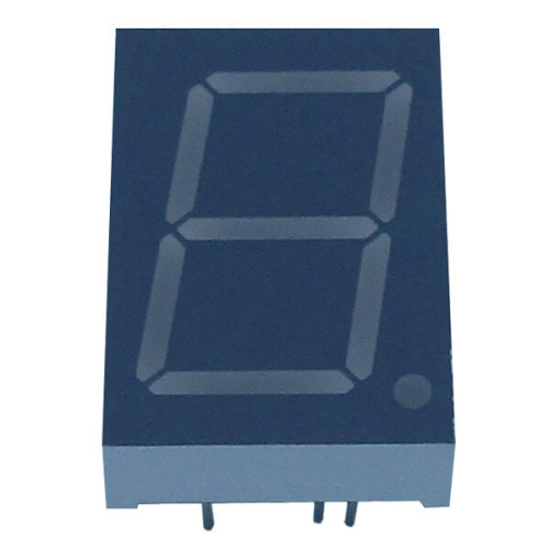 LED DISPLAY 7 SEGMENT 1DIGIT 25.4MM (-) RED - E2-1100-CUR-1-CT