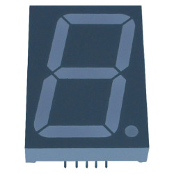 LED DISPLAY 7 SEGMENT 1DIGIT 38.1MM (+) RED - E2-1150-AUR-1-CT