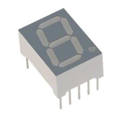 LED DISPLAY 7 SEGMENT 1DIGIT 14.2MM (-) RED - E3-1056-CUR-1-CT
