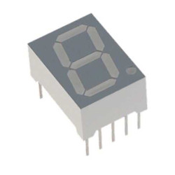 LED DISPLAY 7 SEGMENT 1DIGIT 14.22MM (-) YELLOW - E3-1056-CUY-1