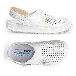 ANTİSTATİK BEYAZ GÖZENEKLİ TERLİK 38 NUMARA