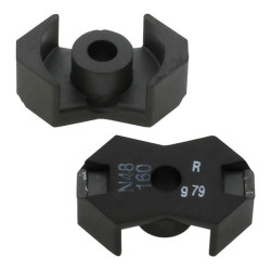 FERRIT POTS ( KELEBEK, HAVA ARALIKLI DELIKLI ) - FER-RM6