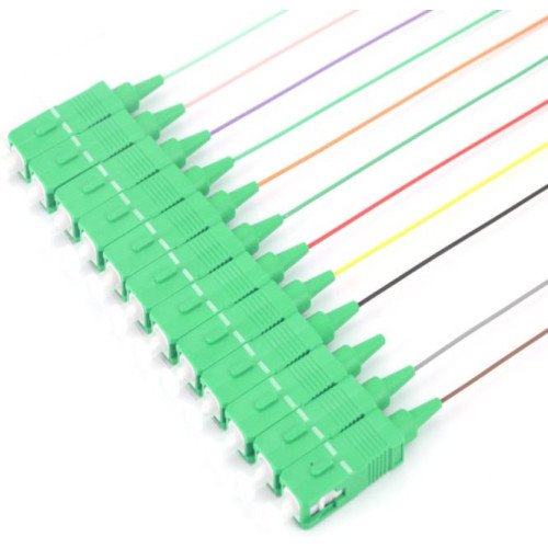 SC/APC 9/125 SM SX 1,5M FO PIGTAIL(12 COLORS) SC/APC 9/125 SM SX 1,5M FO PIGTAIL(12 COLORS)