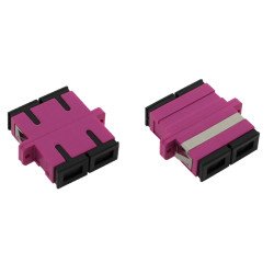 SC/PC OM4 DX PLASTIC ADAPTER