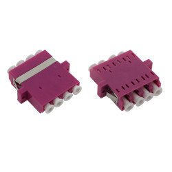 LC/PC OM4 QUADREX ADAPTER PINK LC/PC OM4 QUADREX ADAPTER PINK