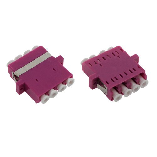 LC/PC OM4 QUADREX ADAPTER PINK - FO-06P101Q1D02M